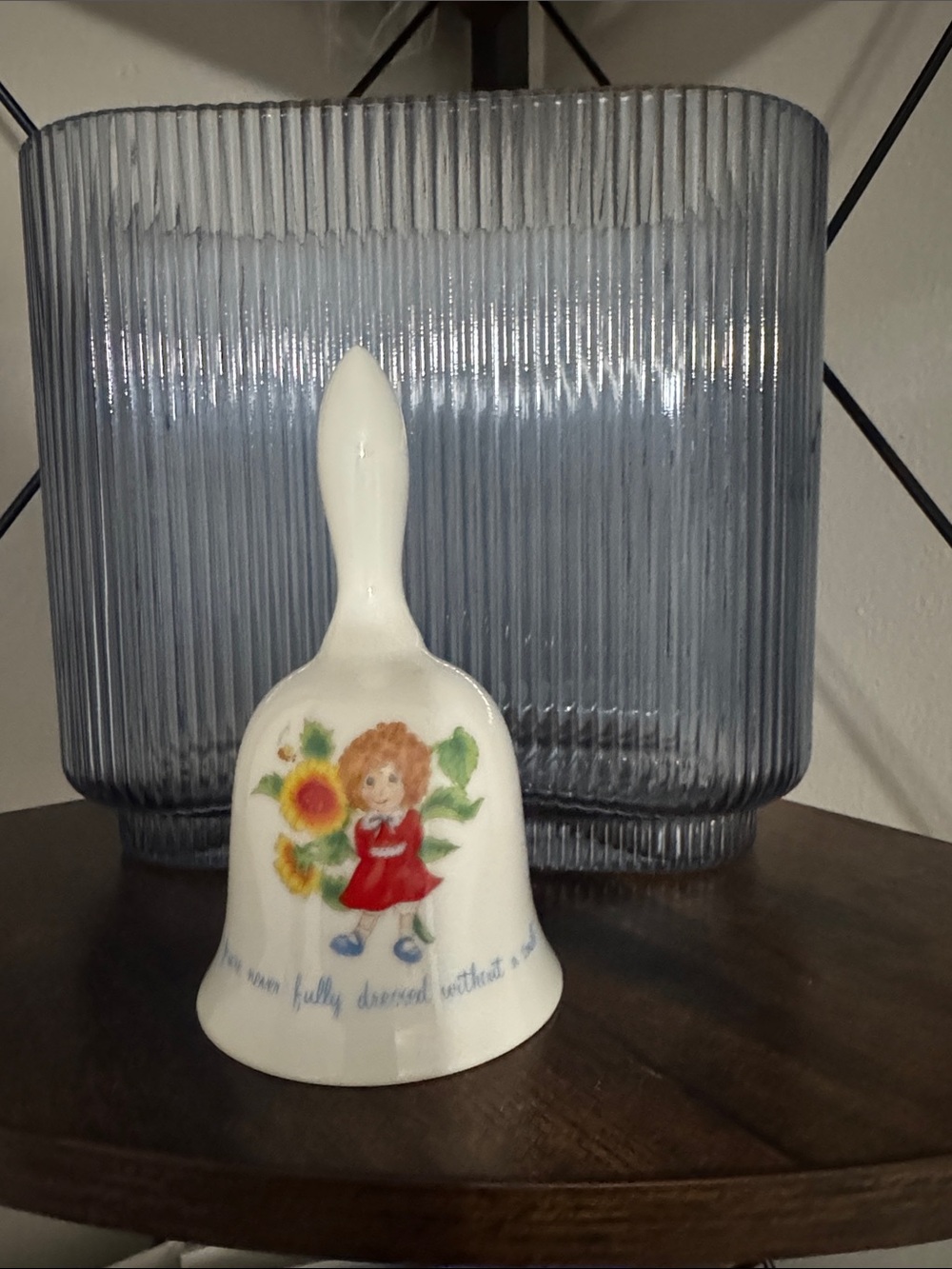 Vintage Porcelain Applause Little Orphan Annie Decorative Bell